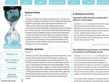WikiLeaks releases data on US detention camps in Iraq, Guantanamo Bay 