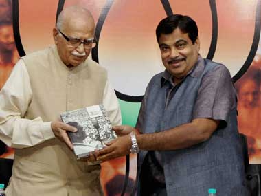 Advani, Swaraj see Modi as threat, prefer to defend Gadkari Advani, Swaraj see Modi as threat, prefer to defend Gadkari