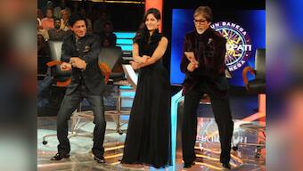 Guess who's doing Gangnam style now? Big B and SRK!