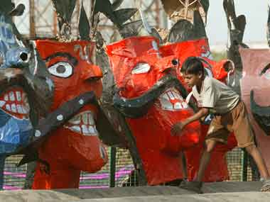 Huge security cover in Delhi for Dussera Huge security cover in Delhi for Dussera