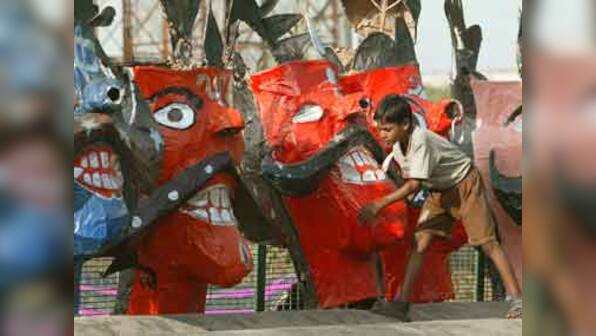 Huge security cover in Delhi for Dussera 