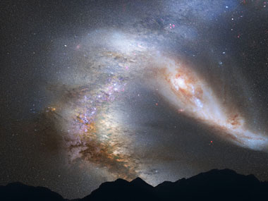 Young massive star identified in the Milky Way could help figure out how the universe came to be Young massive star identified in the Milky Way could help figure out how the universe came to be