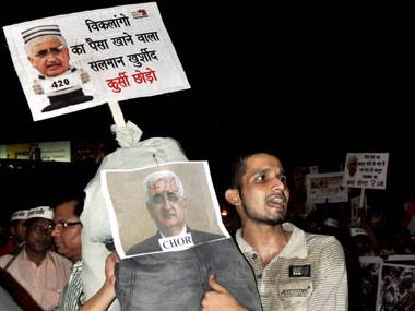 Is Salman Khurshid morally bound to resign? 