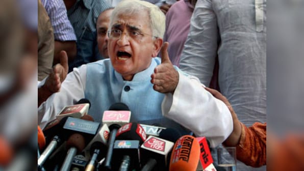 'Kejriwal can enter Farrukhabad, how will he return'? Khurshid