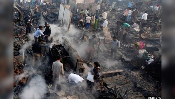 Fire breaks out in Bandra slum, no casualty reported