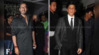 Images: SRK, Ajay Devgn spotted at the same party, first time after fight
