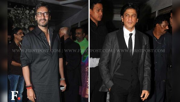 Images: SRK, Ajay Devgn spotted at the same party, first time after fight