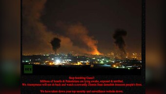 Anonymous enters Israel-Hamas cyber war, takes down 40 Israeli sites