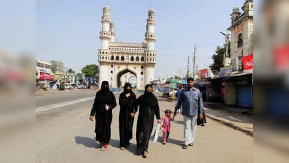 Hyderabad tense after clashes near Charminar over offering of prayers