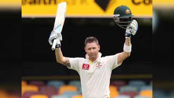Captain Clarke slams double ton to lead Aussie recovery