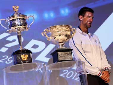 Djokovic receives ATP World Tour No.1 award Djokovic receives ATP World Tour No.1 award