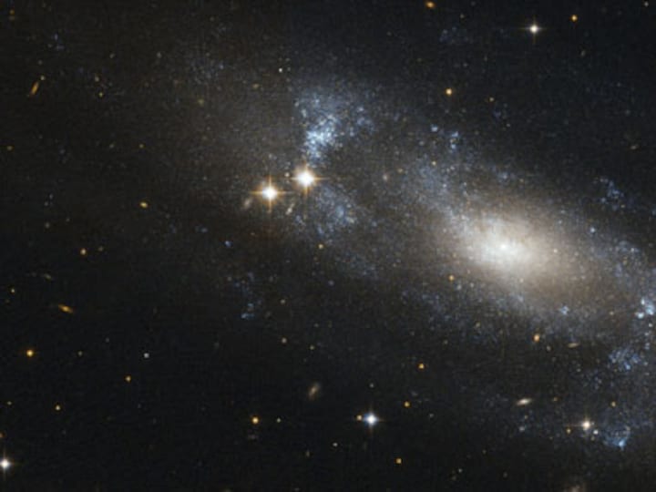 Have scientists found a new spiral galaxy using the Hubble telescope?