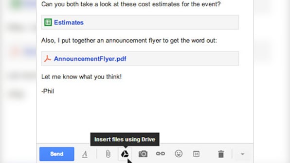 Now mail up to 10GB files from Gmail using Google Drive
