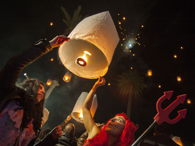 Four shot, wounded in US Halloween party Four shot, wounded in US Halloween party