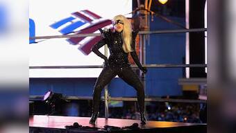 Lady Gaga's blood-stained dress on sale