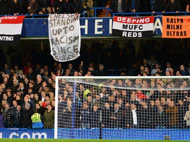 Chelsea to probe fan who allegedly made racist gesture Chelsea to probe fan who allegedly made racist gesture