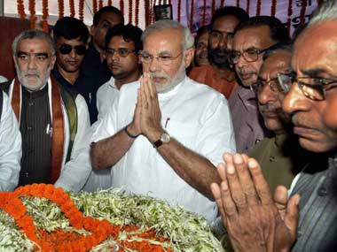 BJP backs Modi, says centre neglected Gujarat's progress BJP backs Modi, says centre neglected Gujarat's progress