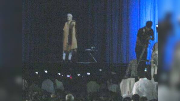 Modi in 3D: 'Yes, I am Hanuman's monkey, Ganpati's mouse'