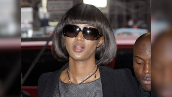 British supermodel Naomi Campbell in Jodhpur