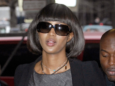 British supermodel Naomi Campbell in Jodhpur British supermodel Naomi Campbell in Jodhpur