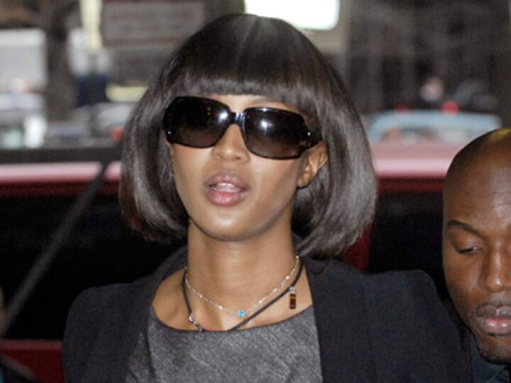 British supermodel Naomi Campbell in Jodhpur