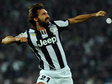 Pirlo scores another hat-trick: Named best player in Serie A  Pirlo scores another hat-trick: Named best player in Serie A