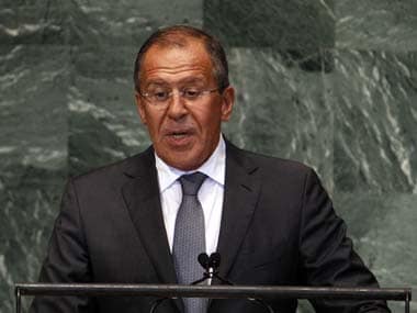 Russian Foreign Minister Sergey Lavrov. Reuters
