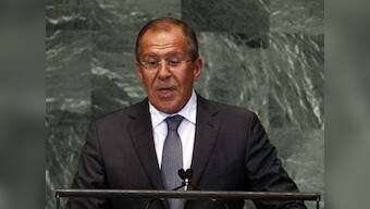 Russia's foreign minister meets Syrian defector