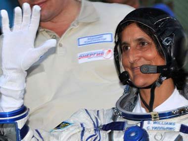 Sunita Williams votes by absentee ballot Sunita Williams votes by absentee ballot