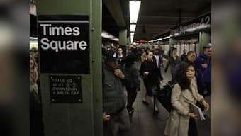 Two New York subway trains derail in Harlem, scaring passengers; 36 injured