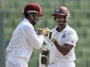 Chanderpaul, Ramdin score big before WI declare at 527 Chanderpaul, Ramdin score big before WI declare at 527
