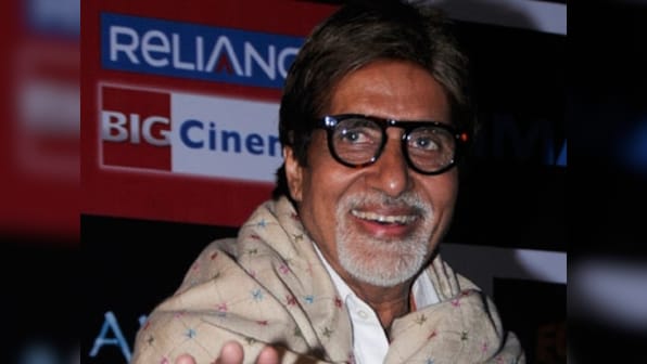 Amitabh Bachchan grooves with Ajay-Sonakshi on the sets of KBC 6