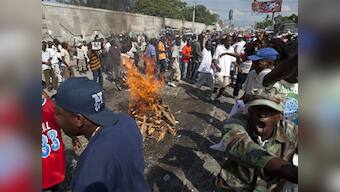 Thousands protest 'corrupt' government in Haiti