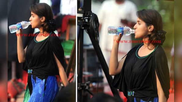 Images: Asin takes a break while shooting for Khiladi 786 