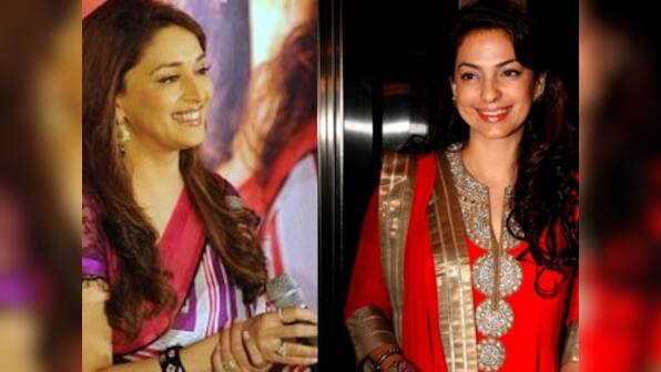 Juhi Chawla, Madhuri Dixit together in 'Gulab Gang'
