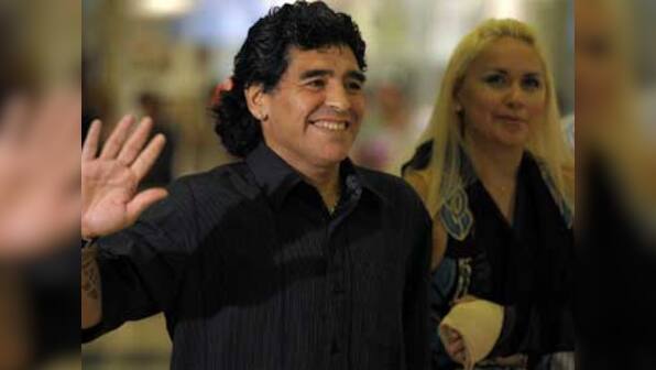 Maradona admits girlfriend Veronica carrying his child