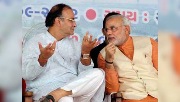 BJP behind Narendra Modi: Jaitley