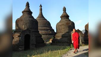 Tourists troop back to violence-torn West Myanmar
