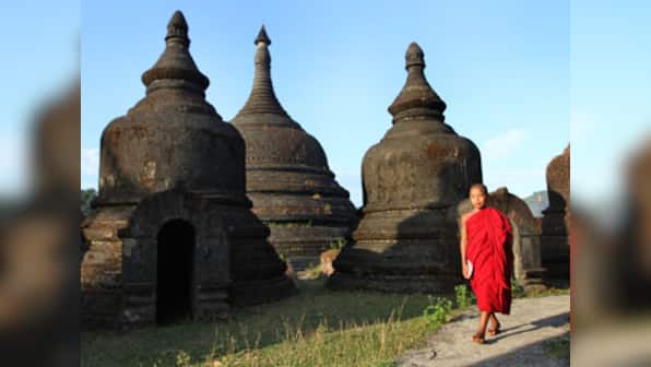 Tourists troop back to violence-torn West Myanmar