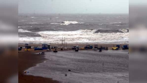 Fifteen sailors rescued, 6 missing from ship grounded by Cyclone Nilam