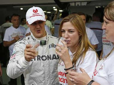 Schumacher ends F1 career with 'fun' final race Schumacher ends F1 career with 'fun' final race