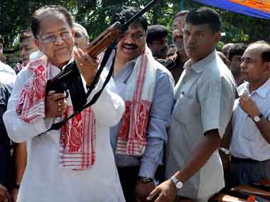 Assam Police unveils women commando unit Virangana Assam Police unveils women commando unit Virangana