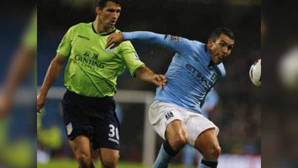 City striker Tevez gets driving ban for speeding