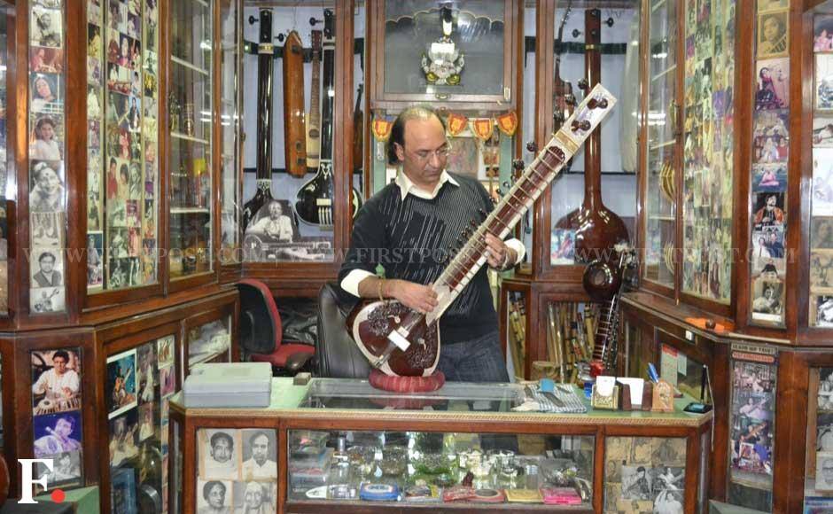 Images The Delhi music store behind Ravi Shankar's Sitar Delhi News