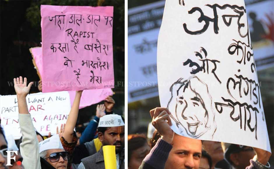 All the protesters wanted immediate punishment for the culprits. Naresh Sharma/Firstpost All the protesters wanted immediate punishment for the culprits. Naresh Sharma/Firstpost