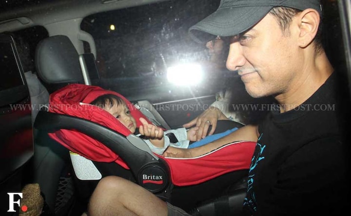 Images: Aamir Khan celebrates son Azad Rao's first birthday with family