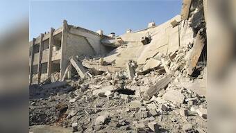 Syrian army pounds rebel strongholds around capital