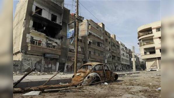 From central Damascus, war seems ever closer