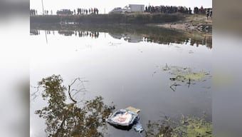Van crashes into pond killing 11 children in China
