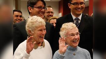 Same-sex couples finally get marriage licenses in Washington